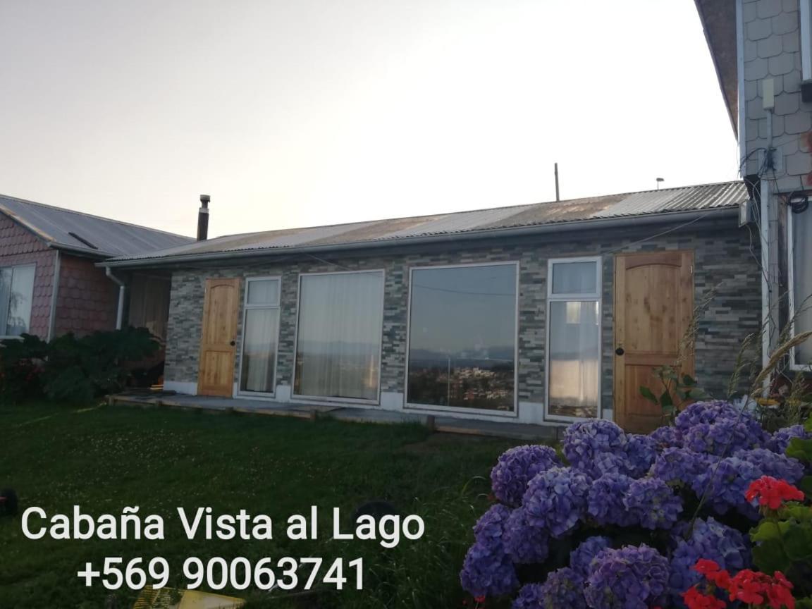 Cabana Vista Al Lago Llanquihue Exteriör bild